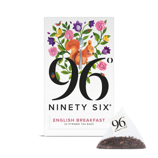 96° English Breakfast Tea Tea Box Image