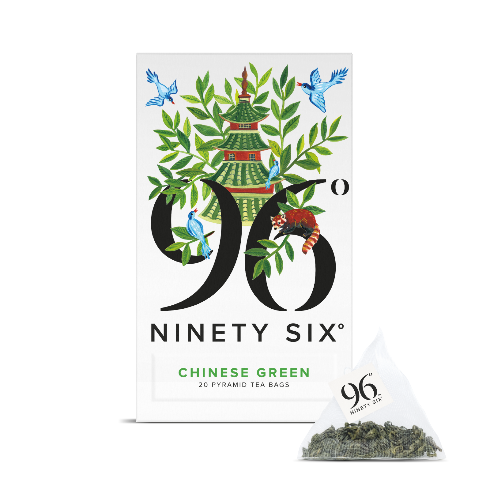 96° Chinese Green Tea Box Image