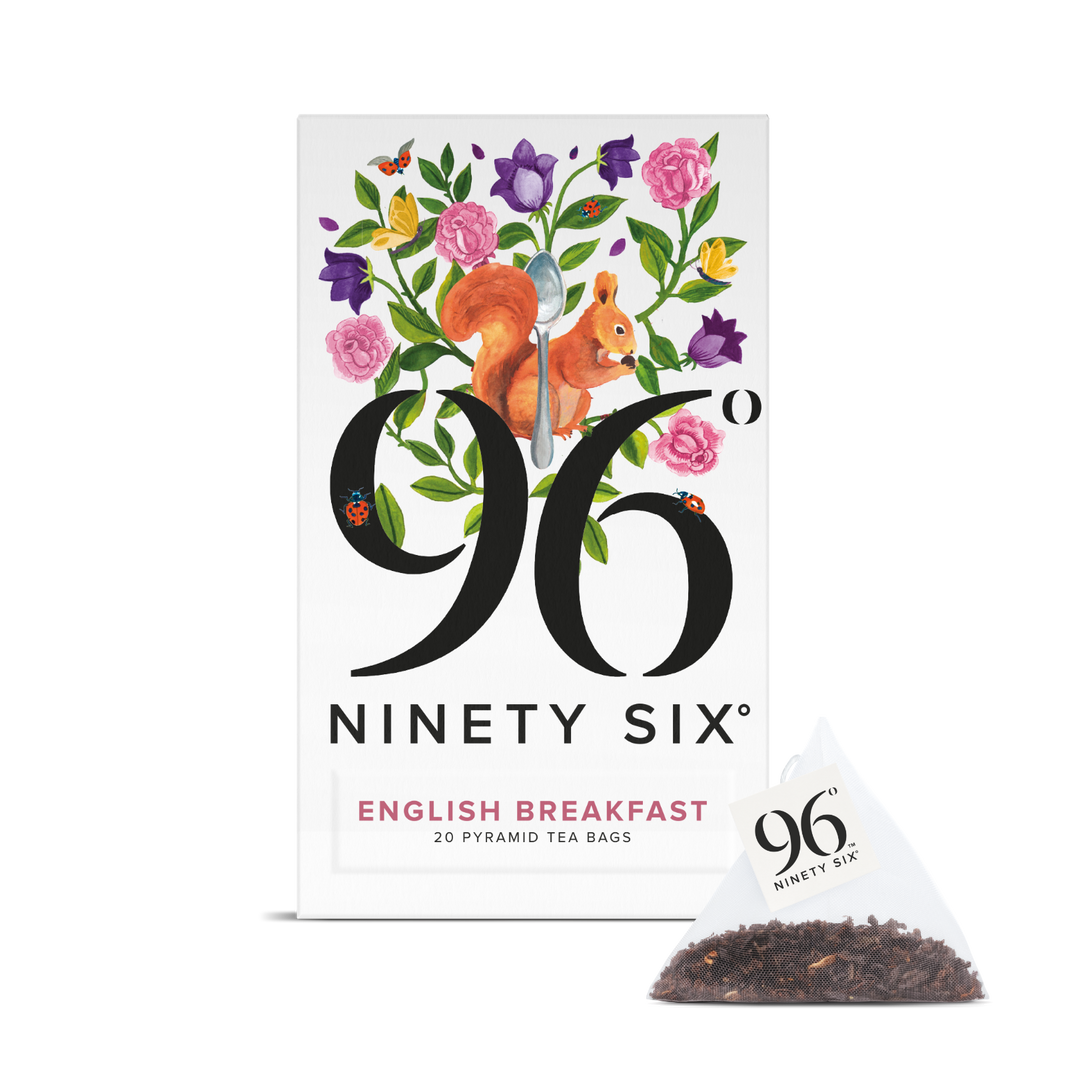 96° English Breakfast Tea Tea Box Image