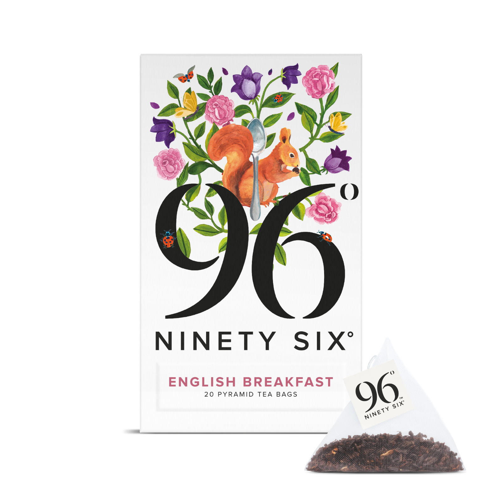 96° English Breakfast Tea Tea Box Image