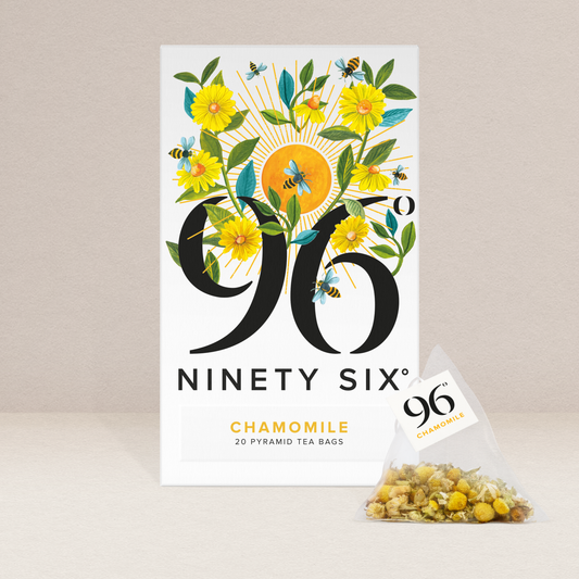 Chamomile_Tea, 96° Chamomile Tea, 96 Degrees Chamomile Tea, Chamomile Tea, Premium Tea, Soothing drink, Calming Chamomile