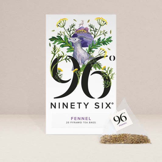 96° Fennel Tea, 96 Degrees Fennel Tea, Tisane, Soothing Fennel