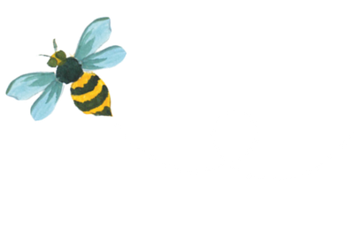 96°  Bee Illustration